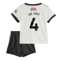 Manchester United Matthijs de Ligt #4 Replica Third Minikit 2024-25 Short Sleeve (+ pants)